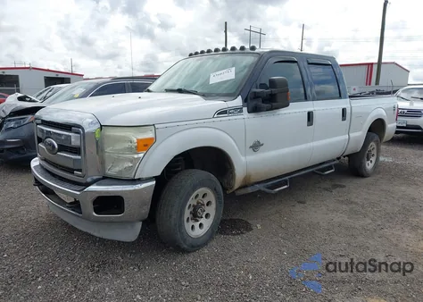 2011 Ford F-250 Xlt из США, поврежденный, VIN 1FT7W2BT1BEB89635